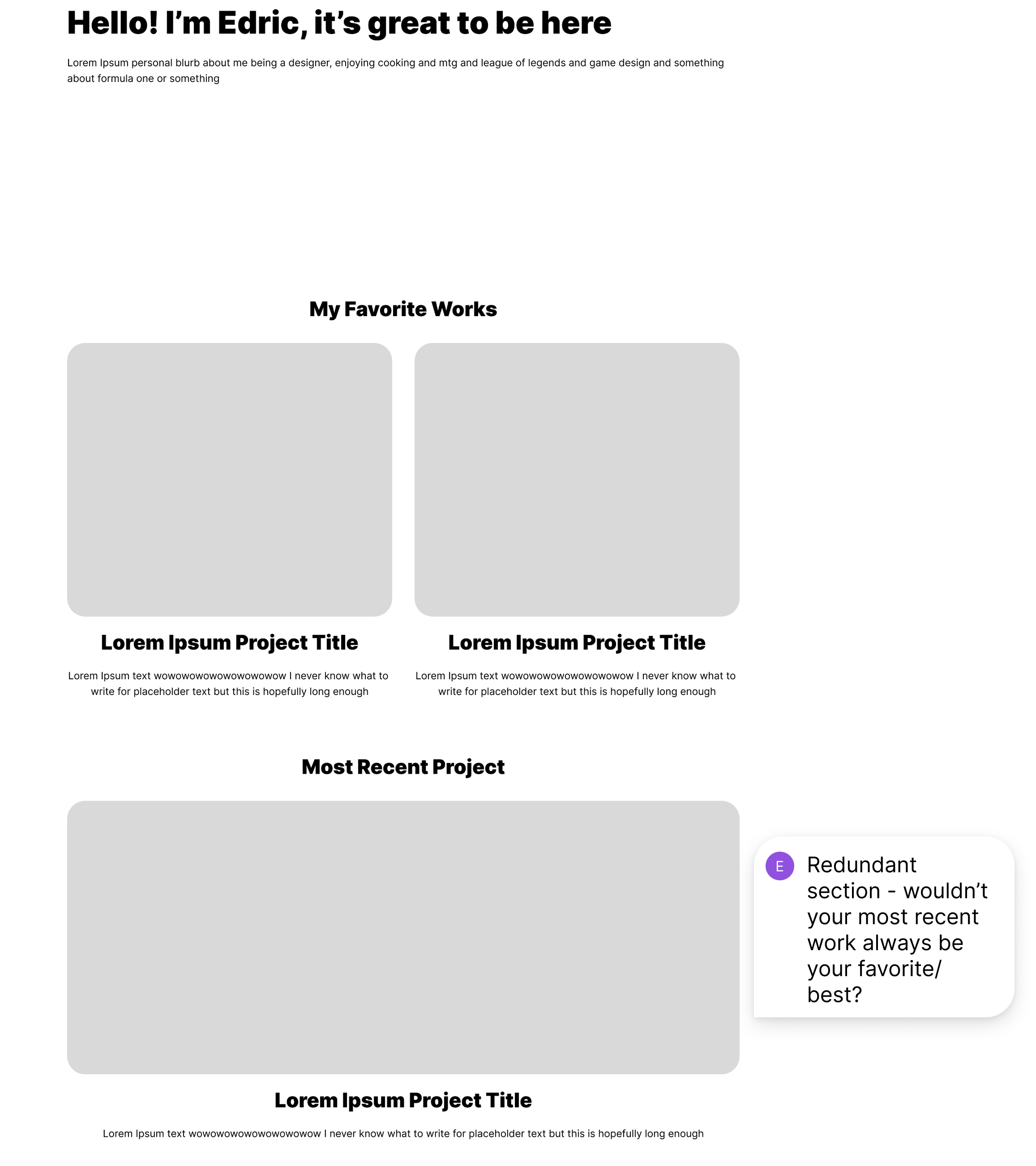 Image showing a Redundant Element that was Removed from the Home Page